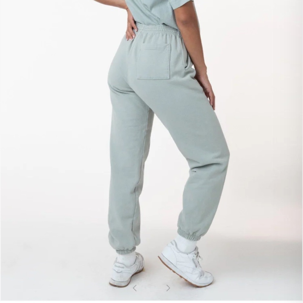 Los Angeles Apparel heavy fleece sweatpant sage